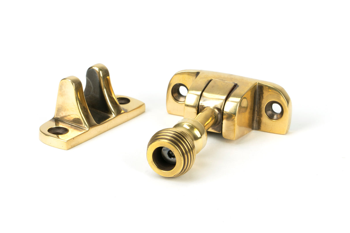 From The Anvil - Aged Brass Beehive Brighton Fastener (Radiused) | Sku. 83932 | Trade Door Handles.