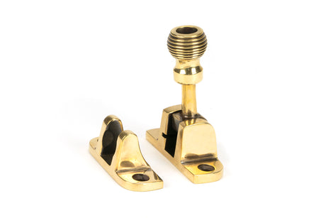 From The Anvil - Aged Brass Beehive Brighton Fastener (Radiused) | Sku. 83932 | Trade Door Handles.