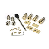 High quality images of the From The Anvil - Polished Brass Secure Stops (Pack of 4) | Sku. Anvil-83938 | available to order from Trade Door Handles, quick delivery at discounted prices.