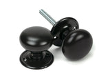 From The Anvil - Aged Bronze Mushroom Mortice/Rim Knob Set | Sku. 83944 | Trade Door Handles.