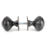 From The Anvil - Aged Bronze 63mm Prestbury Mortice/Rim Knob Set | Sku. 83946 | Trade Door Handles.
