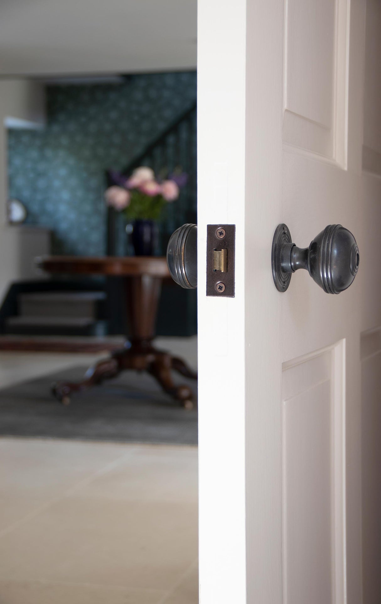 From The Anvil - Aged Bronze 63mm Prestbury Mortice/Rim Knob Set | Sku. 83946 | Trade Door Handles.
