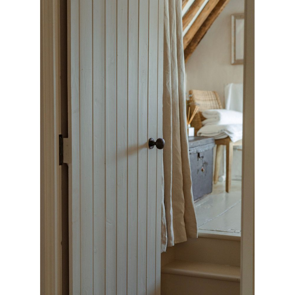 From The Anvil - Aged Bronze Heavy Beehive Mortice/Rim Knob Set | Sku. 83947 | Trade Door Handles.