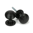 From The Anvil - Aged Bronze Heavy Beehive Mortice/Rim Knob Set | Sku. 83947 | Trade Door Handles.
