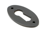 From The Anvil - Aged Bronze Oval Escutcheon | Sku. 83948 | Trade Door Handles.