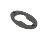From The Anvil - Aged Bronze Oval Euro Escutcheon | Sku. 83949 | Trade Door Handles.