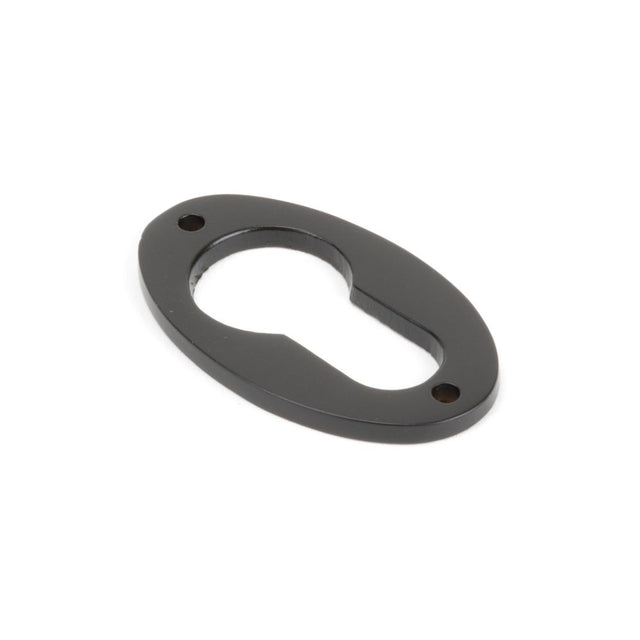 From The Anvil - Aged Bronze Oval Euro Escutcheon | Sku. 83949 | Trade Door Handles.