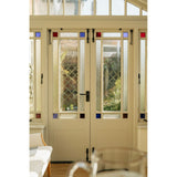 From The Anvil - Aged Bronze Reeded Lever Lock Set | Sku. 83953 | Trade Door Handles.