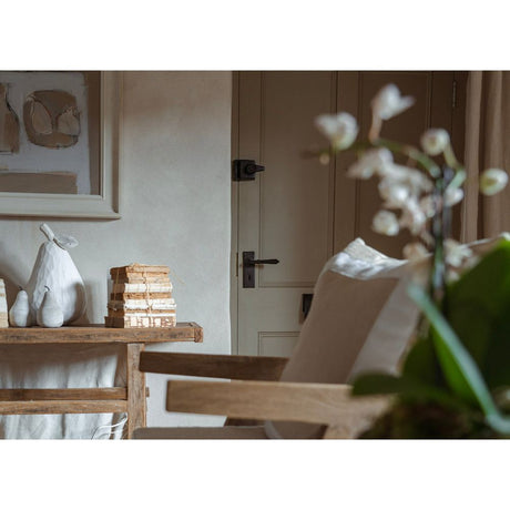 From The Anvil - Aged Bronze Reeded Lever Lock Set | Sku. 83953 | Trade Door Handles.