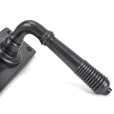 From The Anvil - Aged Bronze Reeded Lever Latch Set | Sku. 83954 | Trade Door Handles.