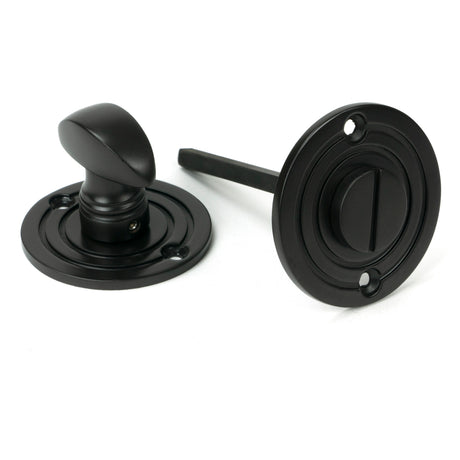 From The Anvil - Aged Bronze Round Bathroom Thumbturn | Sku. 83958 | Trade Door Handles.