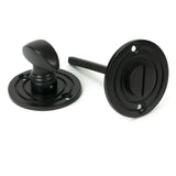 From The Anvil - Aged Bronze Round Bathroom Thumbturn | Sku. 83958 | Trade Door Handles.
