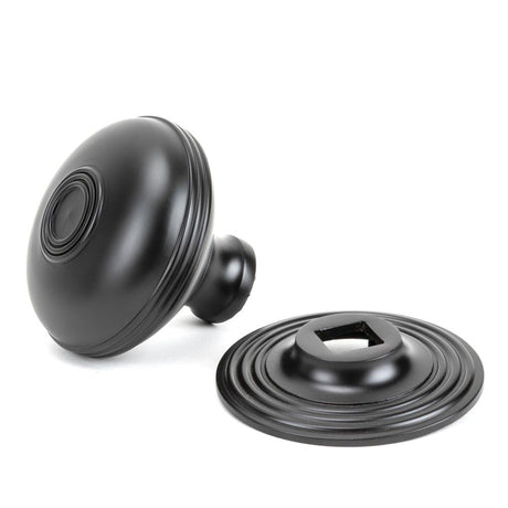From The Anvil - Aged Bronze Prestbury Centre Door Knob | Sku. 83959 | Trade Door Handles.