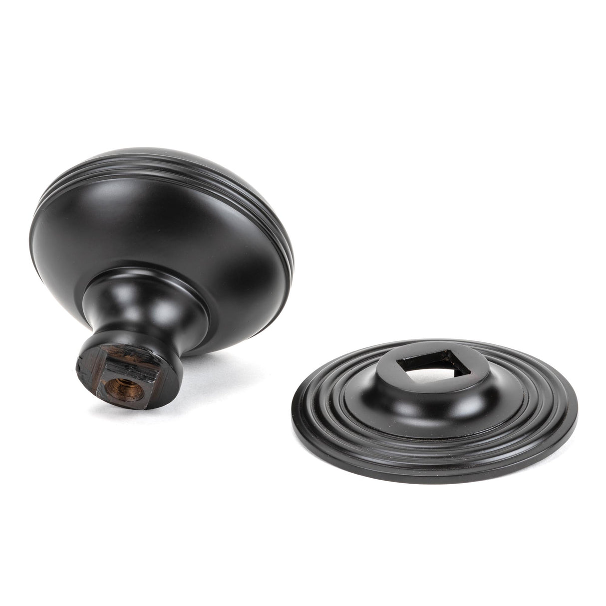 From The Anvil - Aged Bronze Prestbury Centre Door Knob | Sku. 83959 | Trade Door Handles.