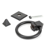 From The Anvil - Aged Bronze Ring Door Knocker | Sku. 83960 | Trade Door Handles.