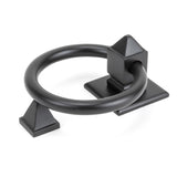 From The Anvil - Aged Bronze Ring Door Knocker | Sku. 83960 | Trade Door Handles.