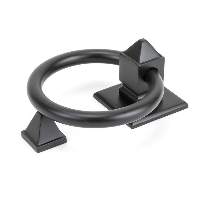 From The Anvil - Aged Bronze Ring Door Knocker | Sku. 83960 | Trade Door Handles.