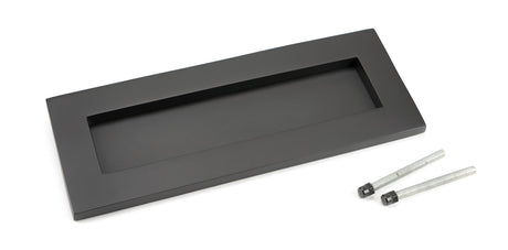 From The Anvil - Aged Bronze Small Letter Plate | Sku. 83961 | Trade Door Handles.