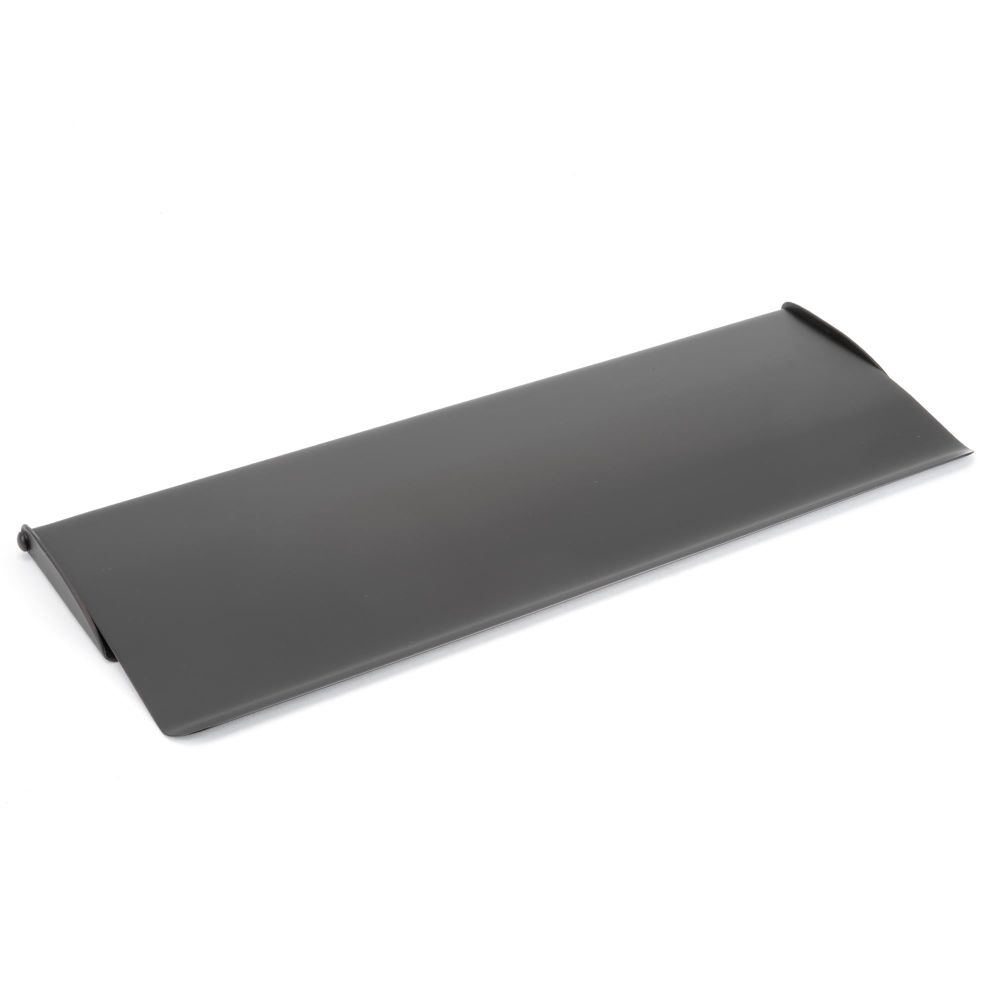 From The Anvil - Aged Bronze Large Letter Plate Cover | Sku. 83964 | Trade Door Handles.