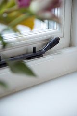 From The Anvil - Aged Bronze 8" Reeded Stay | Sku. 83968 | Trade Door Handles.