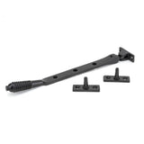 From The Anvil - Aged Bronze 8" Reeded Stay | Sku. 83968 | Trade Door Handles.