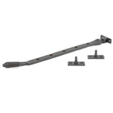 From The Anvil - Aged Bronze 12" Reeded Stay | Sku. 83970 | Trade Door Handles.