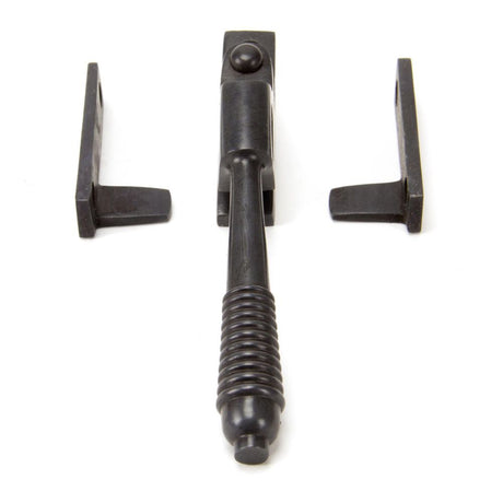 From The Anvil - Aged Bronze Night-Vent Locking Reeded Fastener | Sku. 83971 | Trade Door Handles.