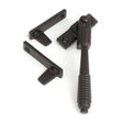 From The Anvil - Aged Bronze Night-Vent Locking Reeded Fastener | Sku. 83971 | Trade Door Handles.