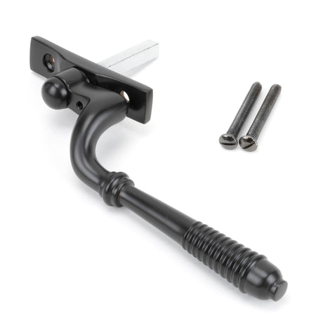 From The Anvil - Aged Bronze Reeded Espag - LH | Sku. 83972 | Trade Door Handles.