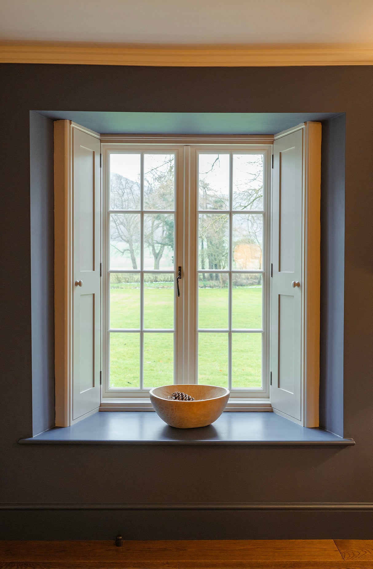 From The Anvil - Aged Bronze Reeded Espag - LH | Sku. 83972 | Trade Door Handles.