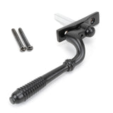 From The Anvil - Aged Bronze Reeded Espag - RH | Sku. 83973 | Trade Door Handles.