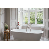 From The Anvil - Aged Bronze Reeded Espag - RH | Sku. 83973 | Trade Door Handles.