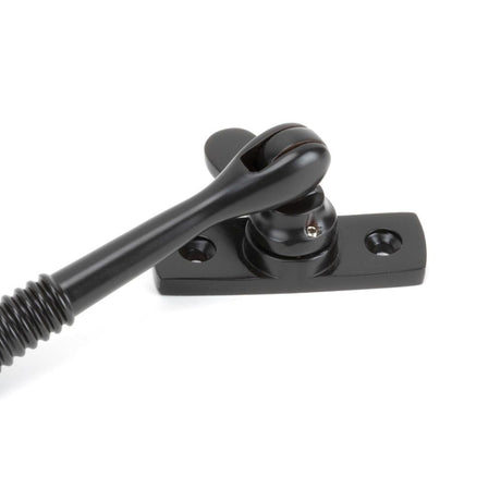 From The Anvil - Aged Bronze Locking Reeded Fastener | Sku. 83974 | Trade Door Handles.