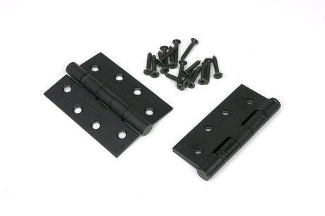 From The Anvil - Aged Bronze 4" Ball Bearing Butt Hinge (pair) ss | Sku. 83977 | Trade Door Handles.