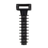 This is an image of Timco - Cable Tie Plugs - Black 8.0 x 40mm - (100 PCS Bag) 840CTP