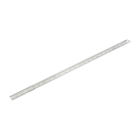 This is an image of Timco - Steel Ruler 600mm (1 Each Wallet) 863123