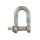 This is an image of Timco - Dee Shackles - Hot Dipped Galvanised 8mm (5 Pieces TIMpac) 8DSP