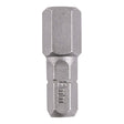 This is an image of Timco - S2 Driver Bits - HX 8.0 x 25 (2 Pieces Blister Pack) 8HX25GB