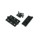 From The Anvil - Black 3" Ball Bearing Butt Hinge (Pair) ss | Sku. 90022 | Trade Door Handles.