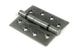 From The Anvil - Pewter 4" Ball Bearing Butt Hinge (Pair) ss | Sku. 90027 | Trade Door Handles.