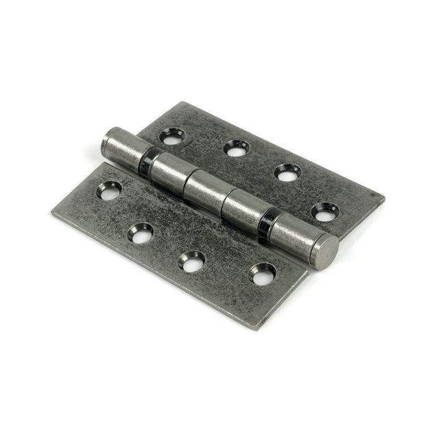 From The Anvil - Pewter 4" Ball Bearing Butt Hinge (Pair) ss | Sku. 90027 | Trade Door Handles.