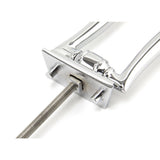 From The Anvil - Polished Chrome Slimline Art Deco Door Knocker | Sku. 90033 | Trade Door Handles.