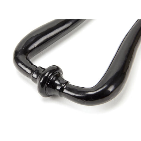From The Anvil - Black Slimline Art Deco Door Knocker | Sku. 90034 | Trade Door Handles.