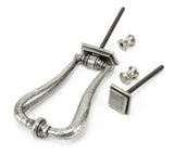 From The Anvil - Pewter Slimline Art Deco Door Knocker | Sku. 90035 | Trade Door Handles.