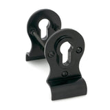 From The Anvil - Black 50mm Euro Door Pull (Back to Back fixings) | Sku. 90039 | Trade Door Handles.