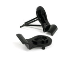 From The Anvil - Black 50mm Euro Door Pull (Back to Back fixings) | Sku. 90039 | Trade Door Handles.