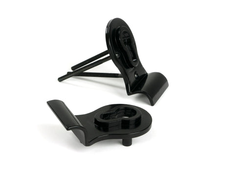 From The Anvil - Black 50mm Euro Door Pull (Back to Back fixings) | Sku. 90039 | Trade Door Handles.