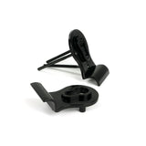 From The Anvil - Black 50mm Euro Door Pull (Back to Back fixings) | Sku. 90039 | Trade Door Handles.