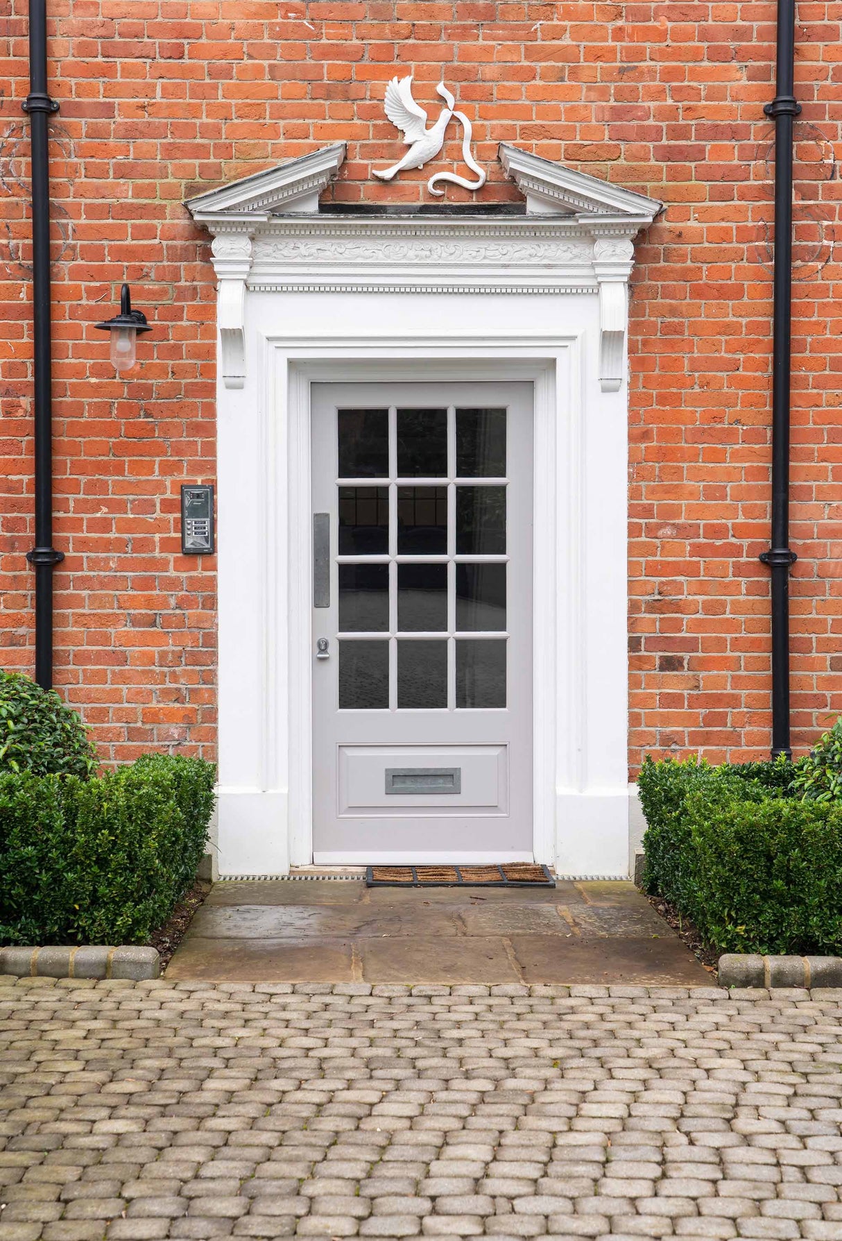 From The Anvil - Pewter 50mm Euro Door Pull (Back to Back fixings) | Sku. 90040 | Trade Door Handles.