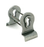 From The Anvil - Pewter 50mm Euro Door Pull (Back to Back fixings) | Sku. 90040 | Trade Door Handles.